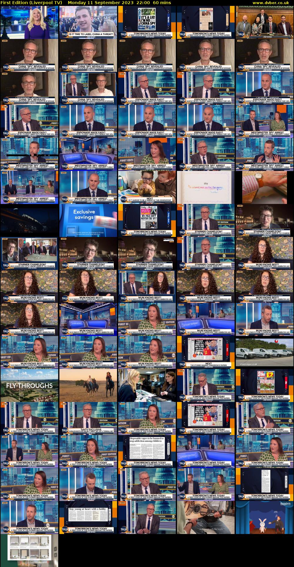 First Edition (Liverpool TV) Monday 11 September 2023 22:00 - 23:00