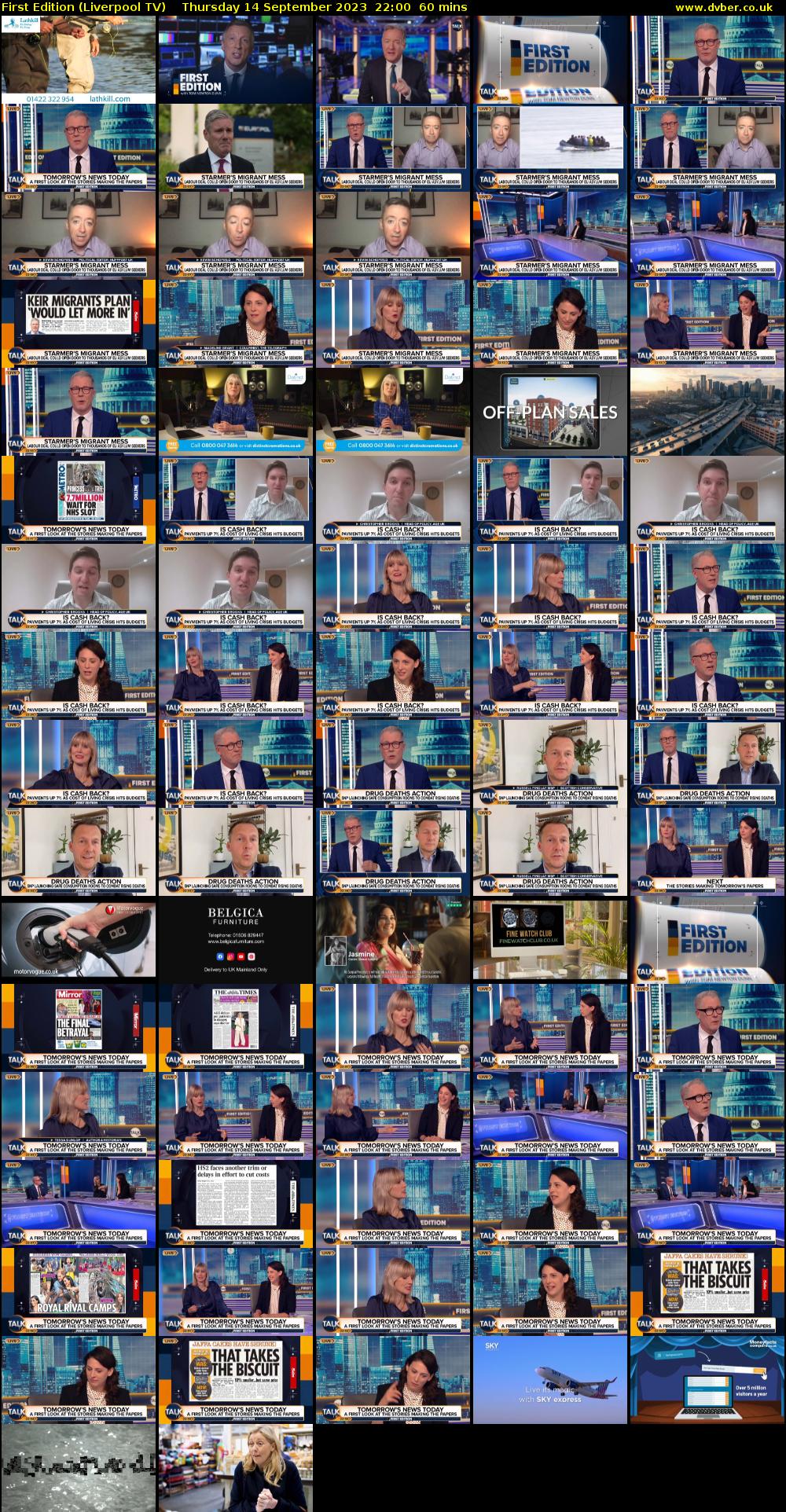 First Edition (Liverpool TV) Thursday 14 September 2023 22:00 - 23:00