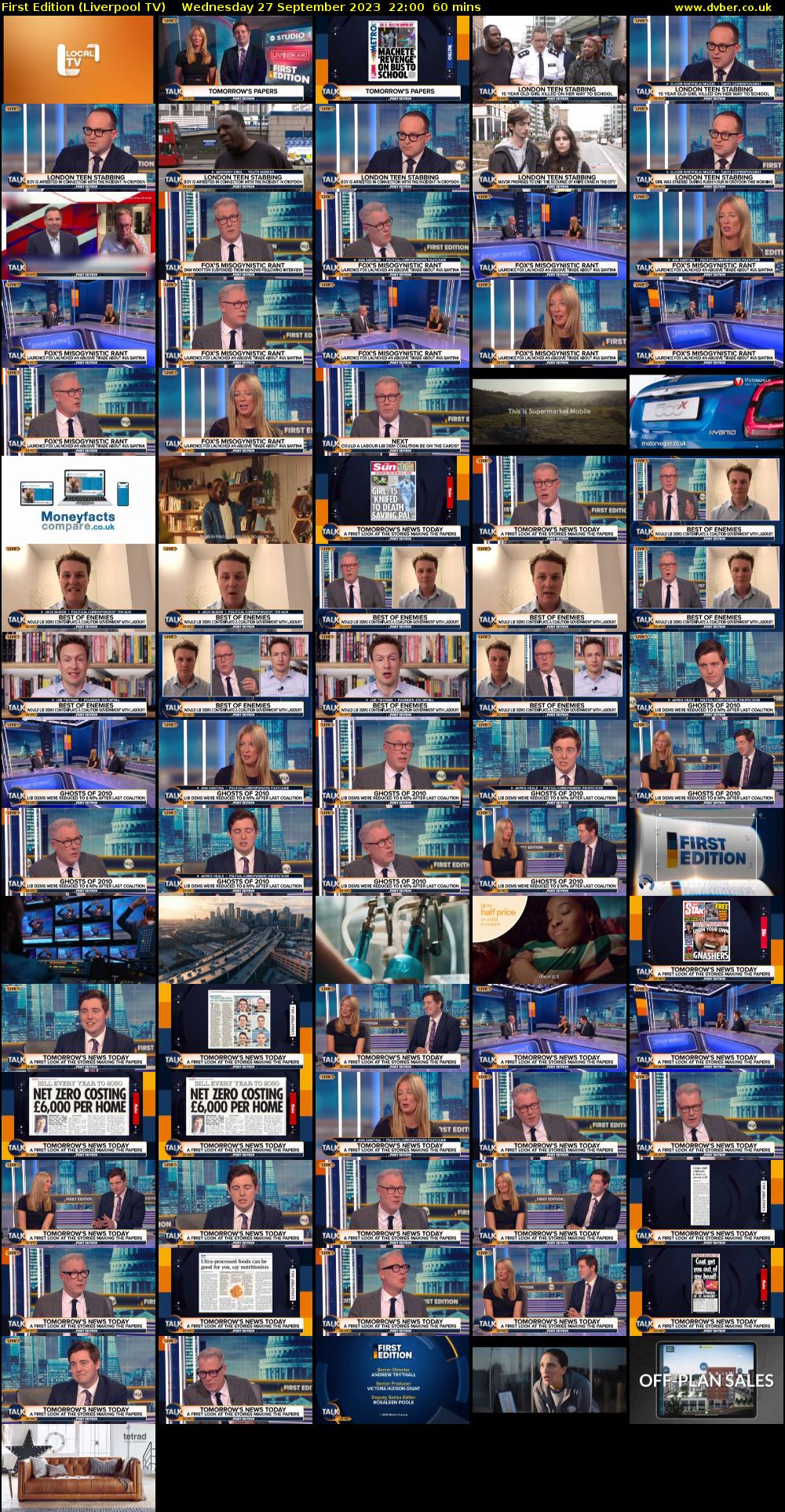 First Edition (Liverpool TV) Wednesday 27 September 2023 22:00 - 23:00