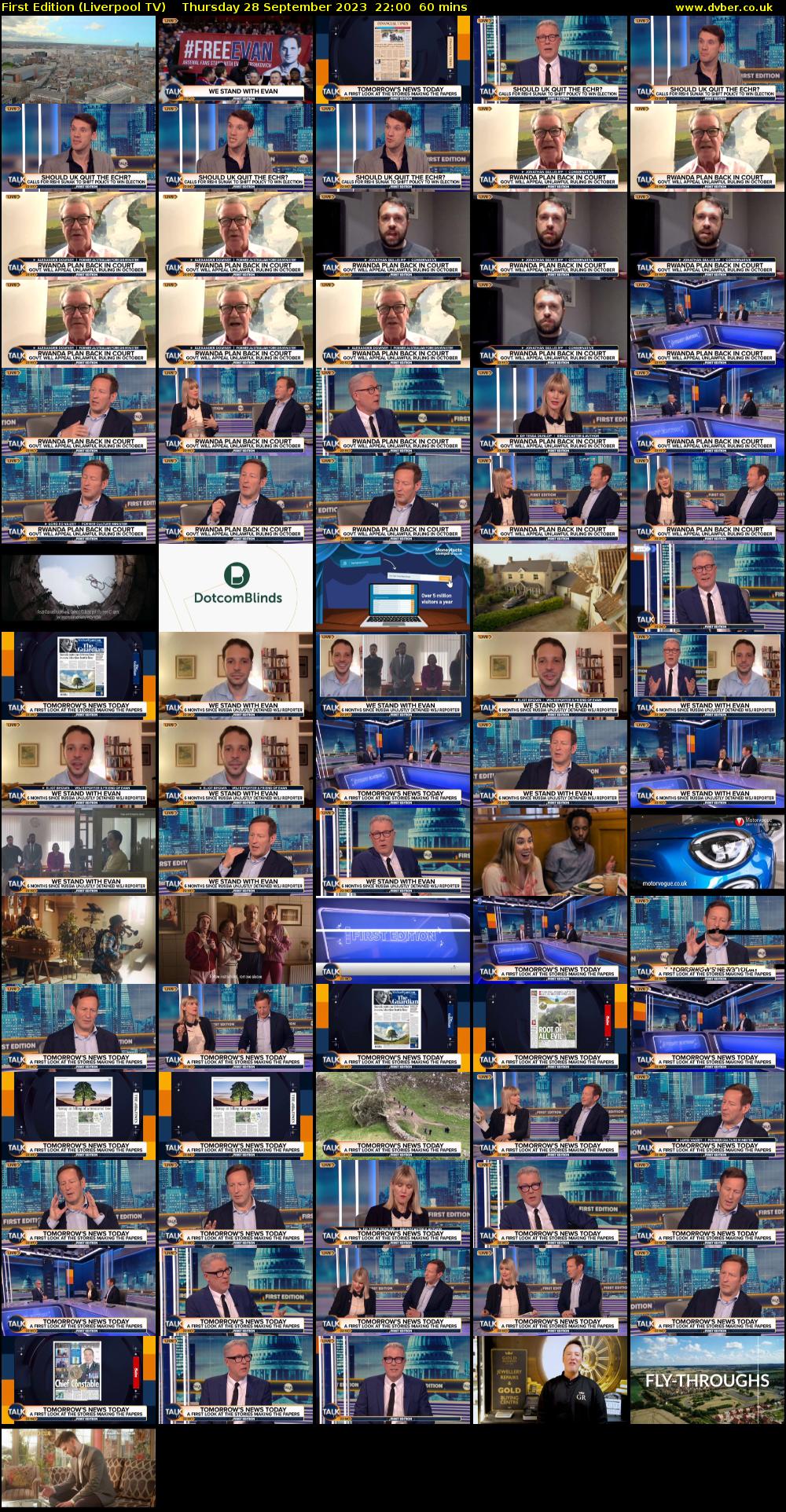 First Edition (Liverpool TV) Thursday 28 September 2023 22:00 - 23:00