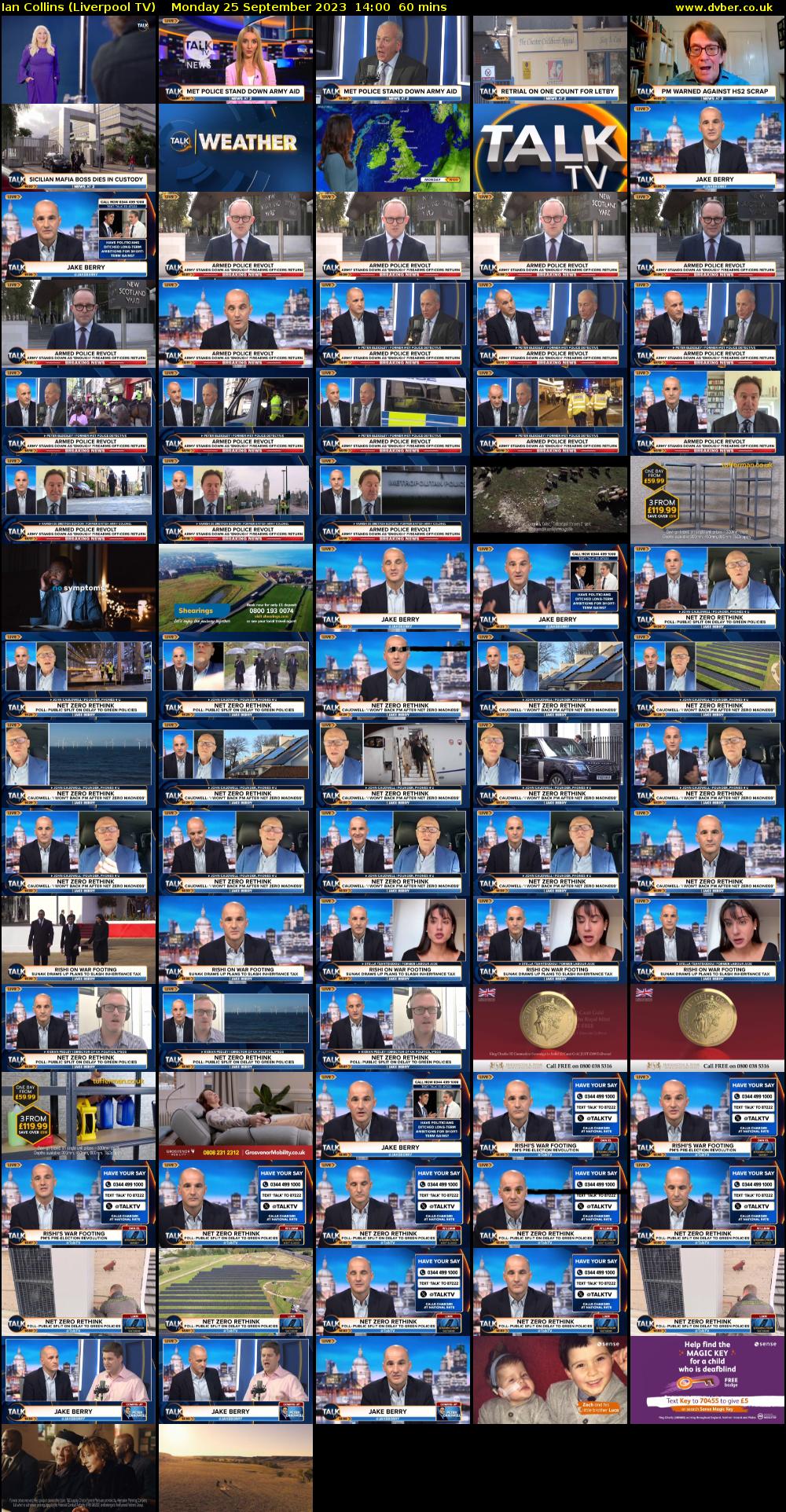 Ian Collins (Liverpool TV) Monday 25 September 2023 14:00 - 15:00