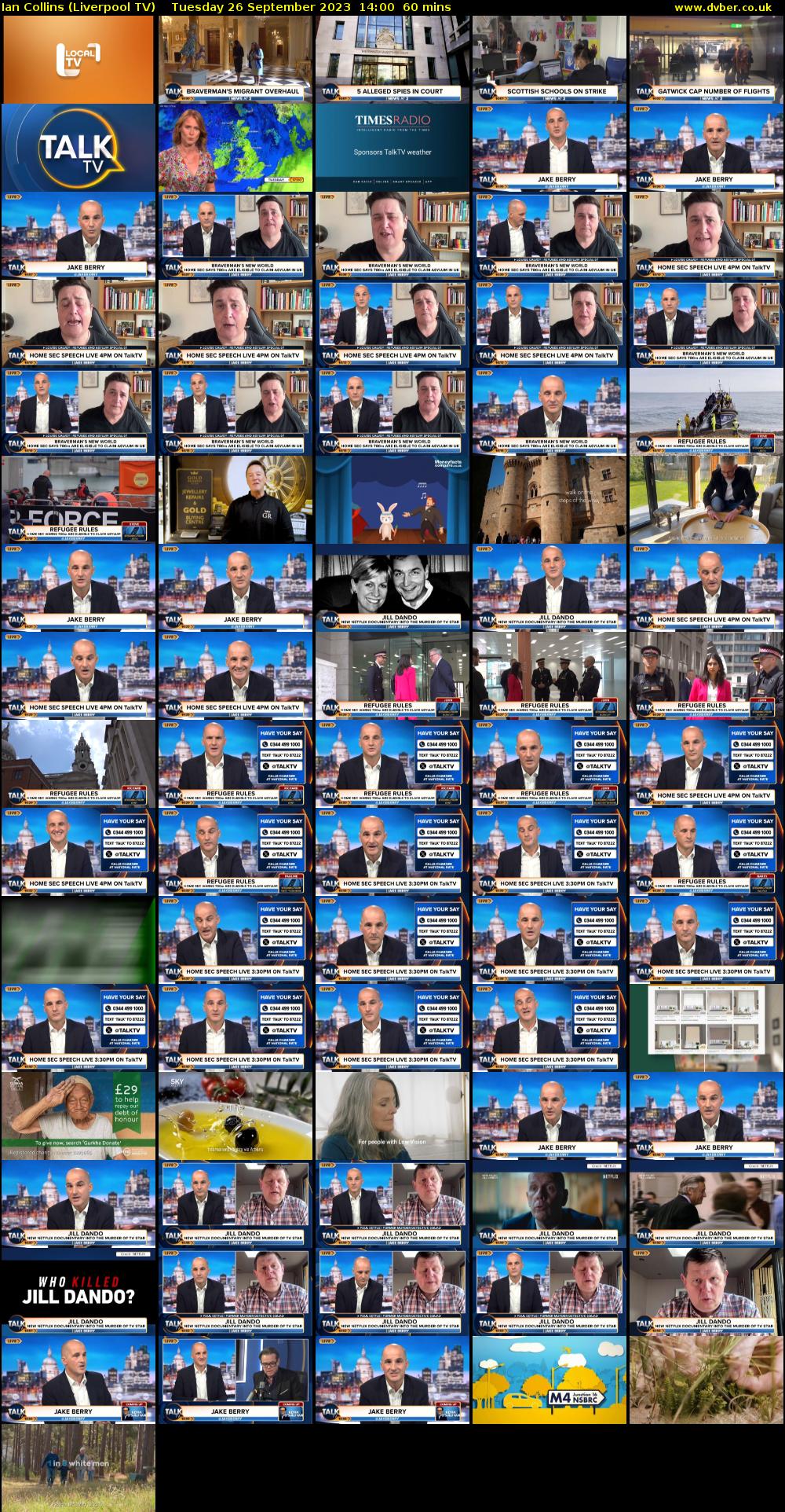 Ian Collins (Liverpool TV) Tuesday 26 September 2023 14:00 - 15:00