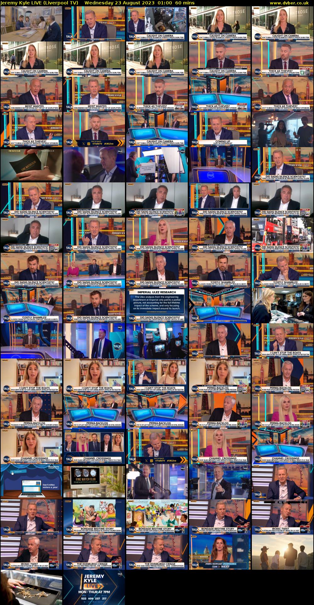 Jeremy Kyle LIVE (Liverpool TV) Wednesday 23 August 2023 01:00 - 02:00