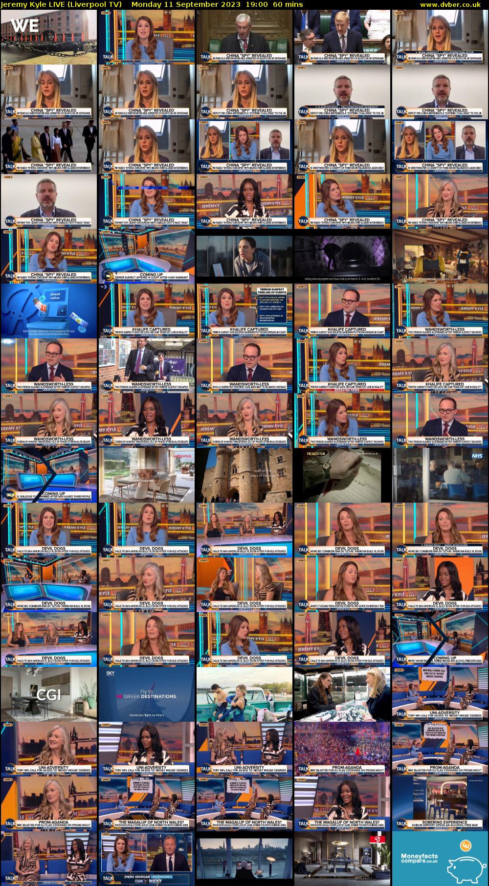 Jeremy Kyle LIVE (Liverpool TV) Monday 11 September 2023 19:00 - 20:00