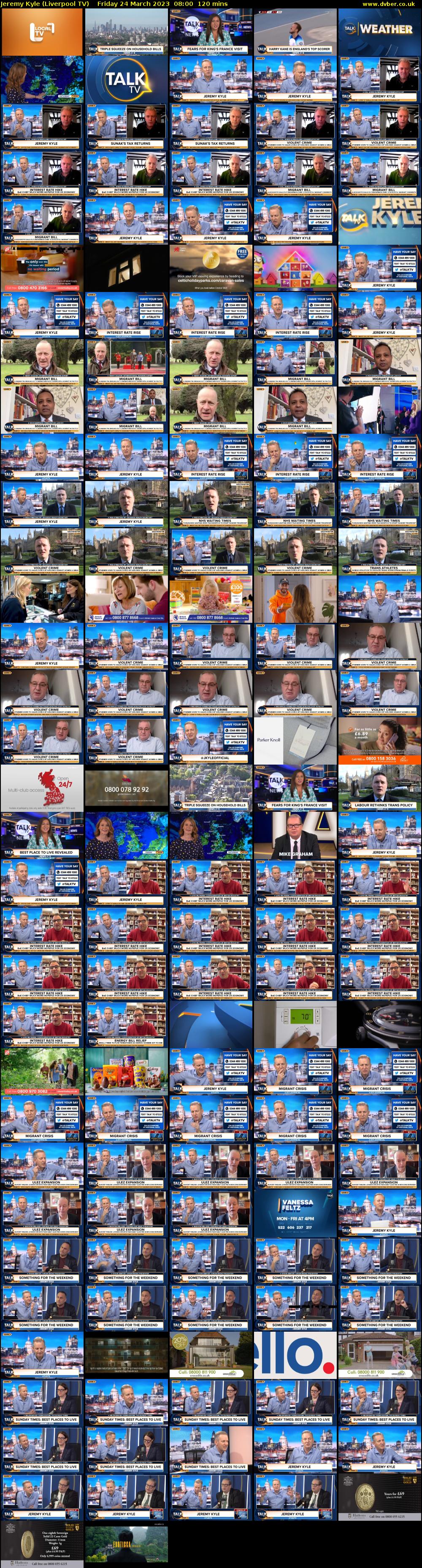 Jeremy Kyle (Liverpool TV) Friday 24 March 2023 08:00 - 10:00