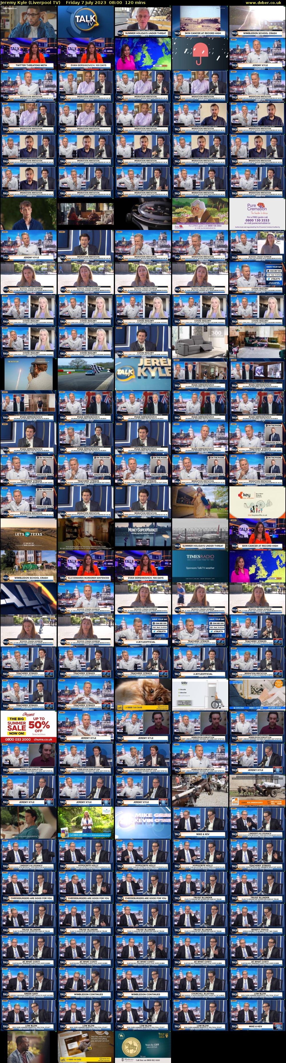 Jeremy Kyle (Liverpool TV) Friday 7 July 2023 08:00 - 10:00