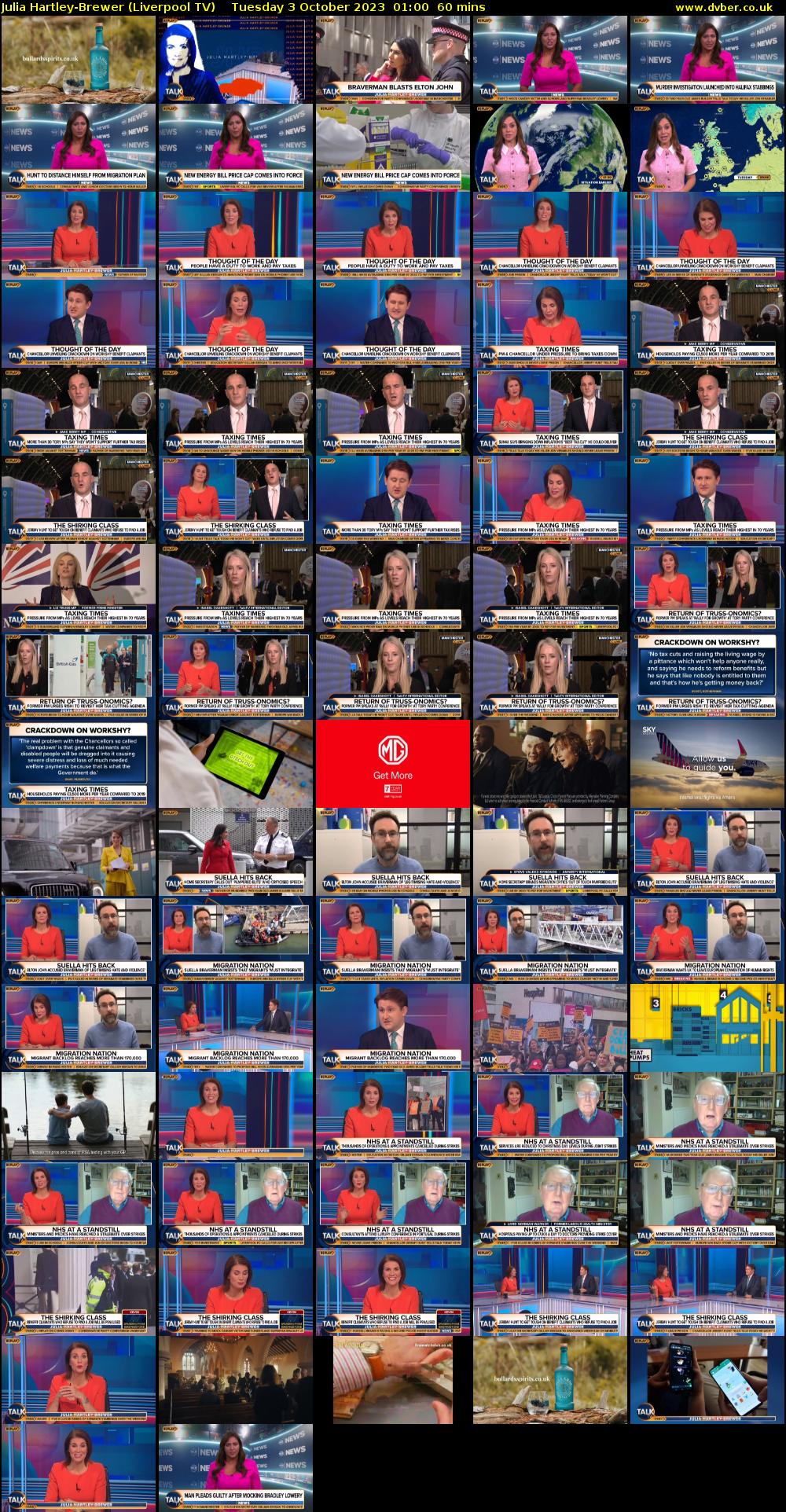 Julia Hartley-Brewer (Liverpool TV) Tuesday 3 October 2023 01:00 - 02:00