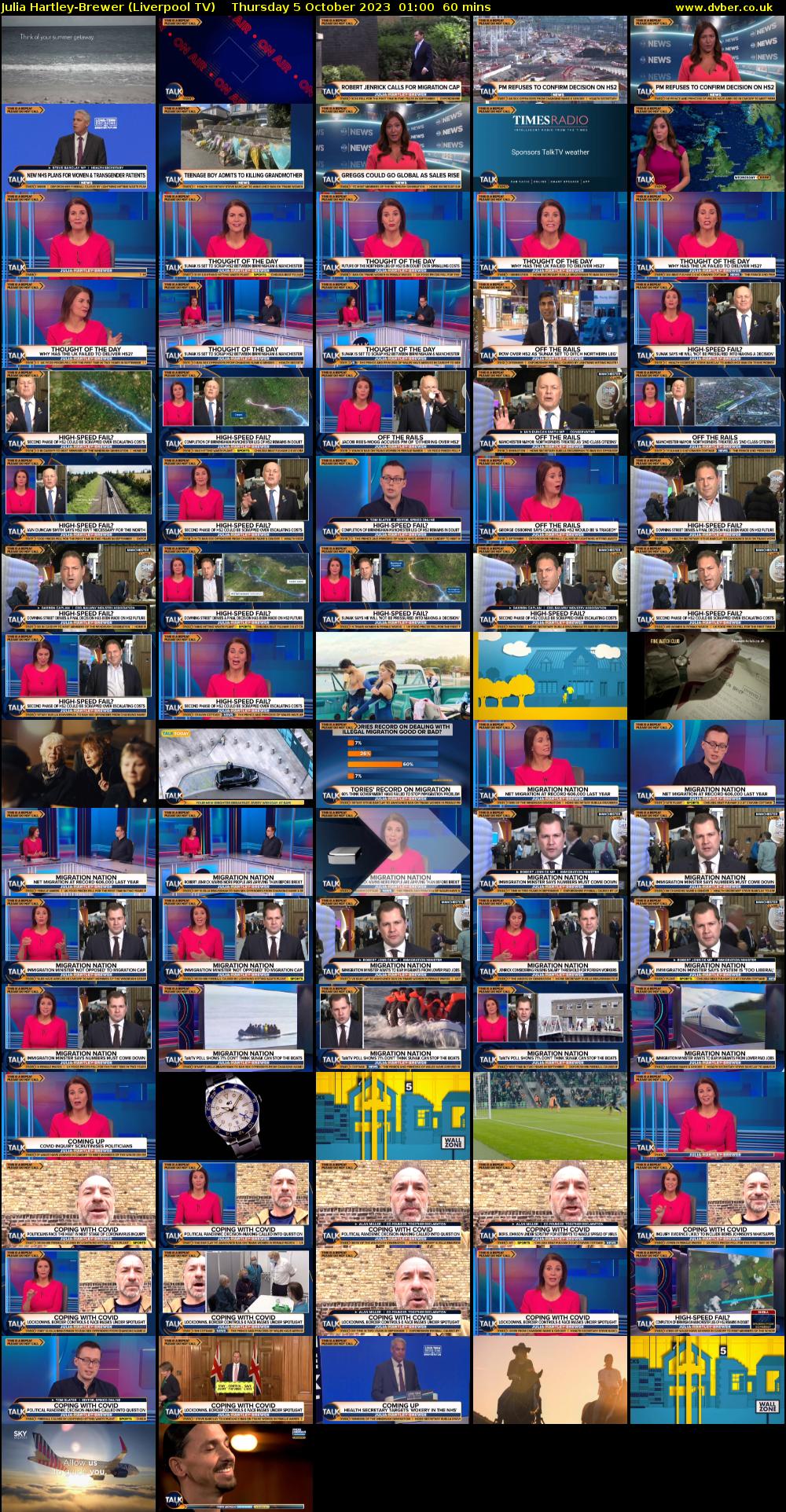 Julia Hartley-Brewer (Liverpool TV) Thursday 5 October 2023 01:00 - 02:00