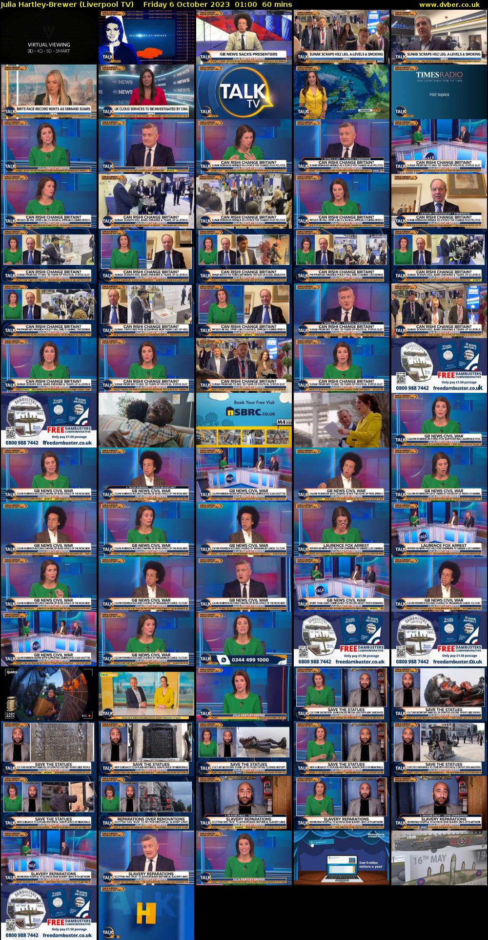 Julia Hartley-Brewer (Liverpool TV) Friday 6 October 2023 01:00 - 02:00
