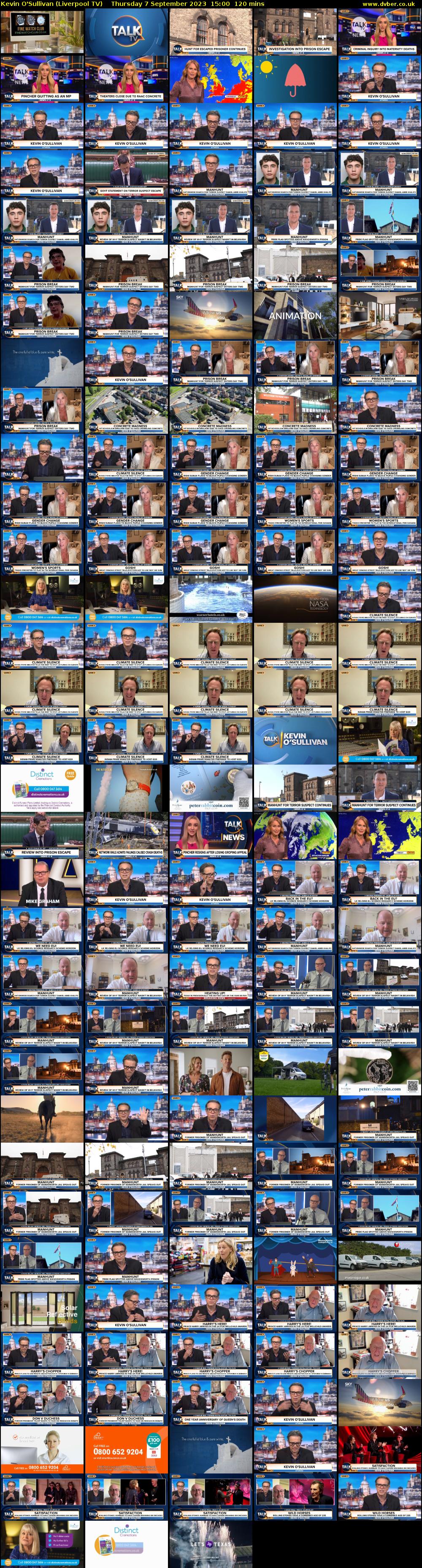 Kevin O'Sullivan (Liverpool TV) Thursday 7 September 2023 15:00 - 17:00