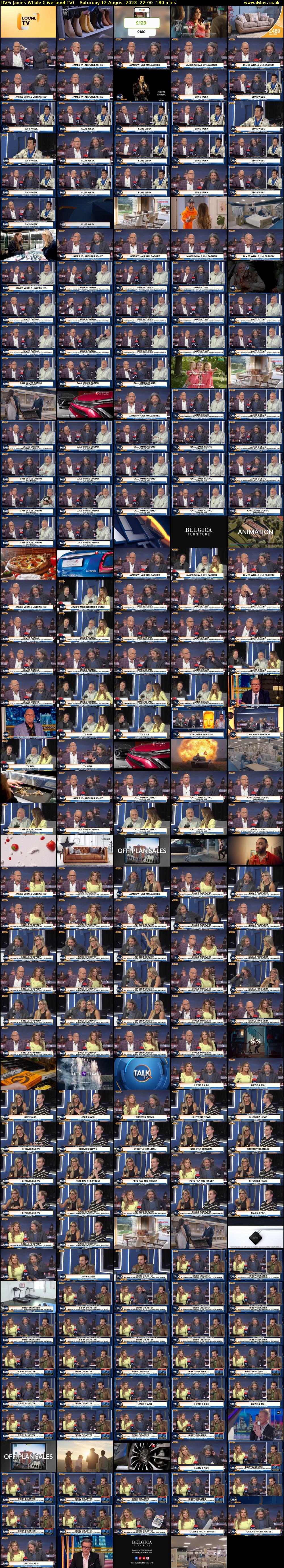 LIVE: James Whale (Liverpool TV) Saturday 12 August 2023 22:00 - 01:00