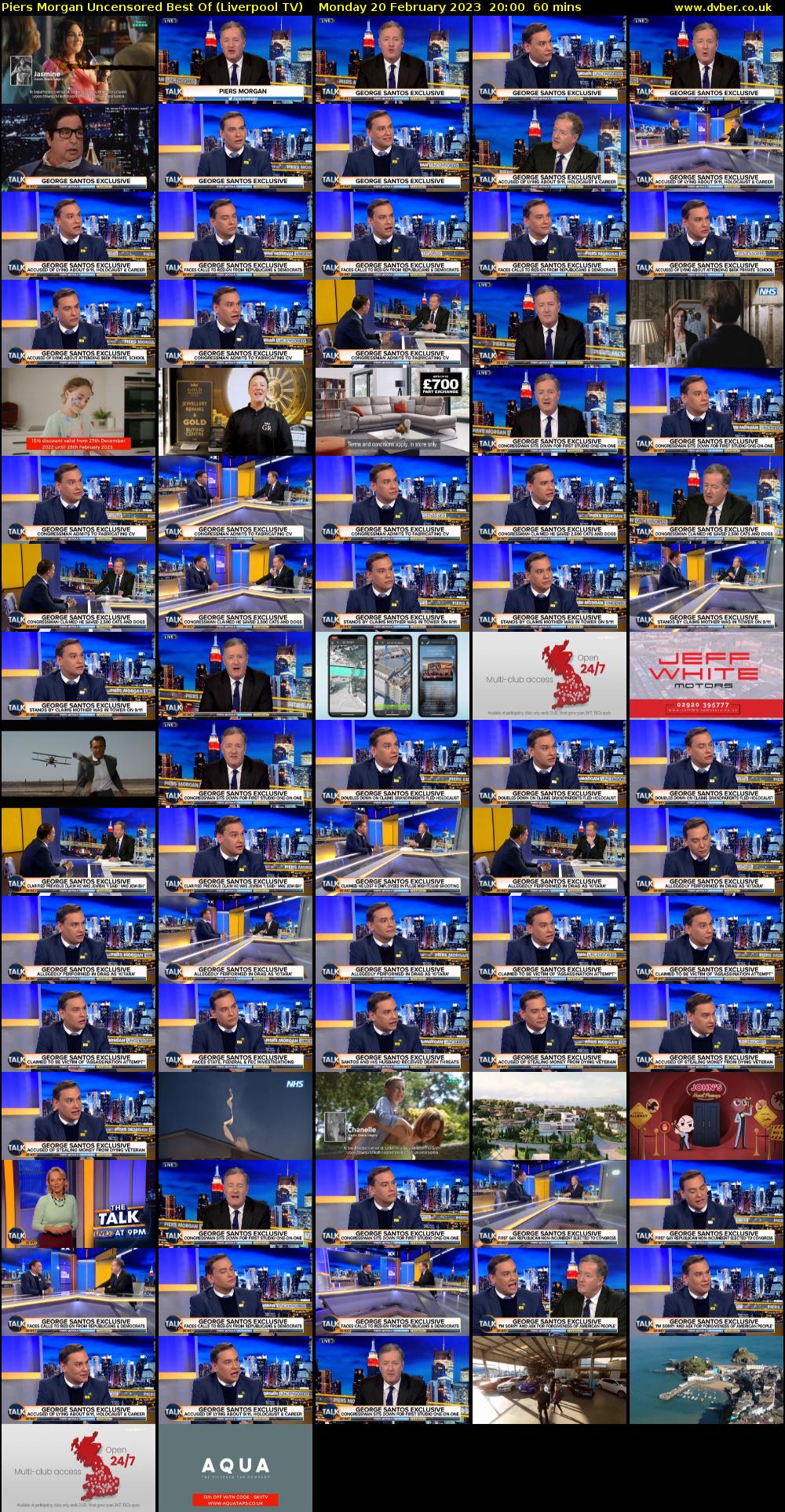 Piers Morgan Uncensored Best Of (Liverpool TV) Monday 20 February 2023 20:00 - 21:00