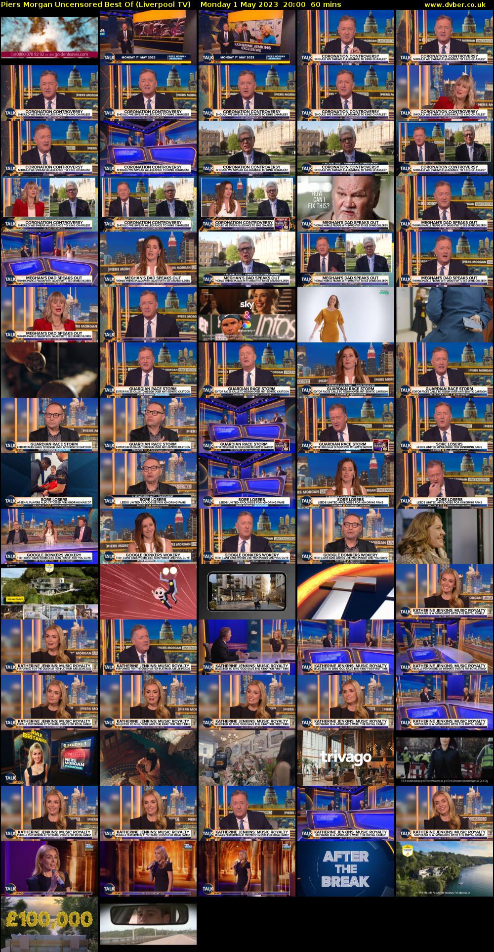Piers Morgan Uncensored Best Of (Liverpool TV) Monday 1 May 2023 20:00 - 21:00