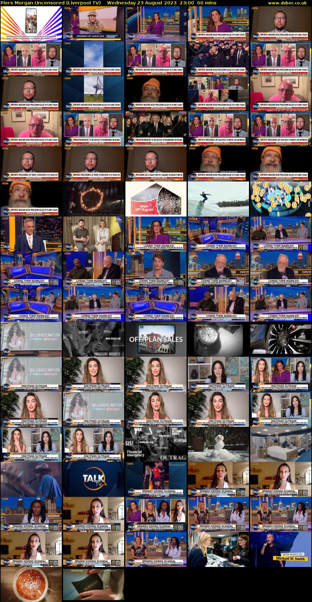 Piers Morgan Uncensored (Liverpool TV) Wednesday 23 August 2023 23:00 - 00:00