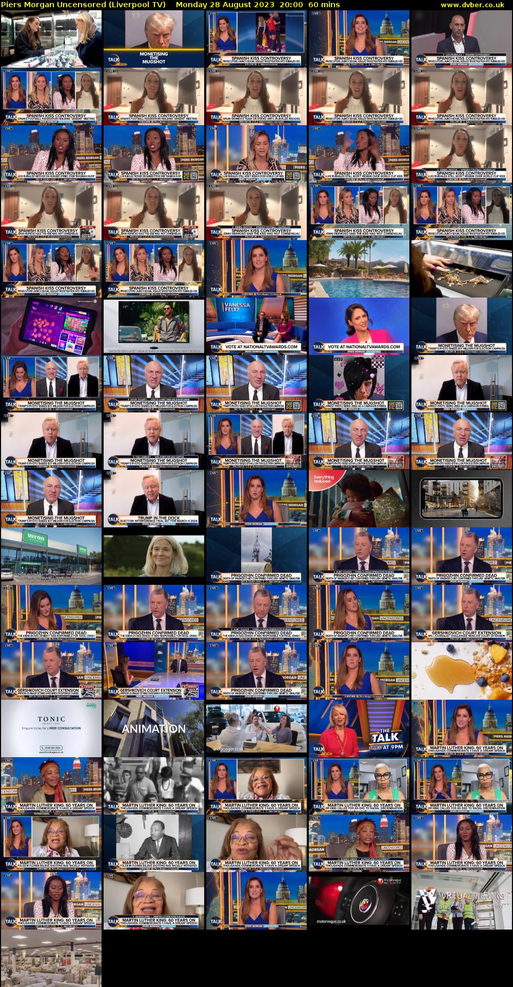 Piers Morgan Uncensored (Liverpool TV) Monday 28 August 2023 20:00 - 21:00
