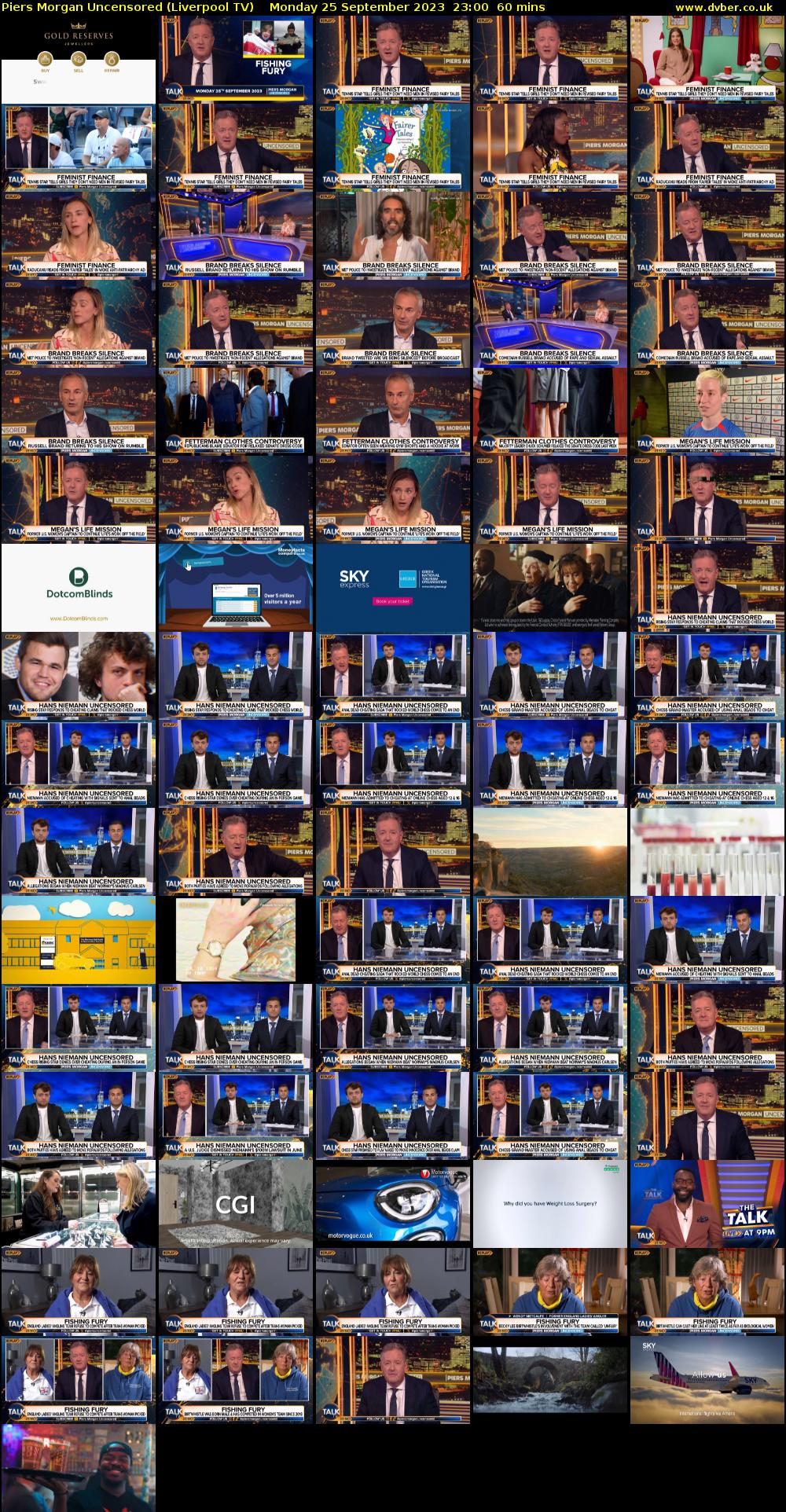 Piers Morgan Uncensored (Liverpool TV) Monday 25 September 2023 23:00 - 00:00