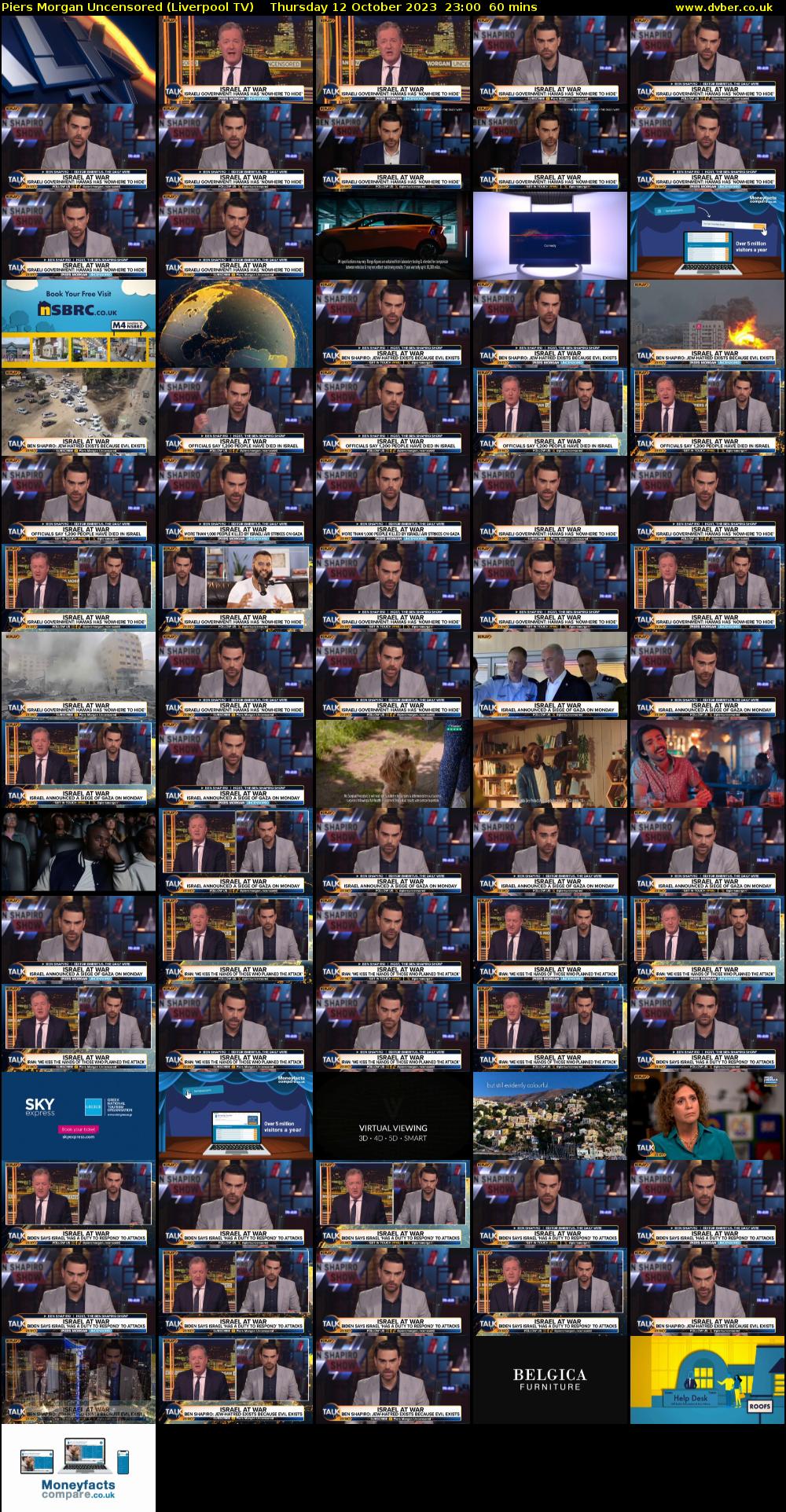 Piers Morgan Uncensored (Liverpool TV) Thursday 12 October 2023 23:00 - 00:00