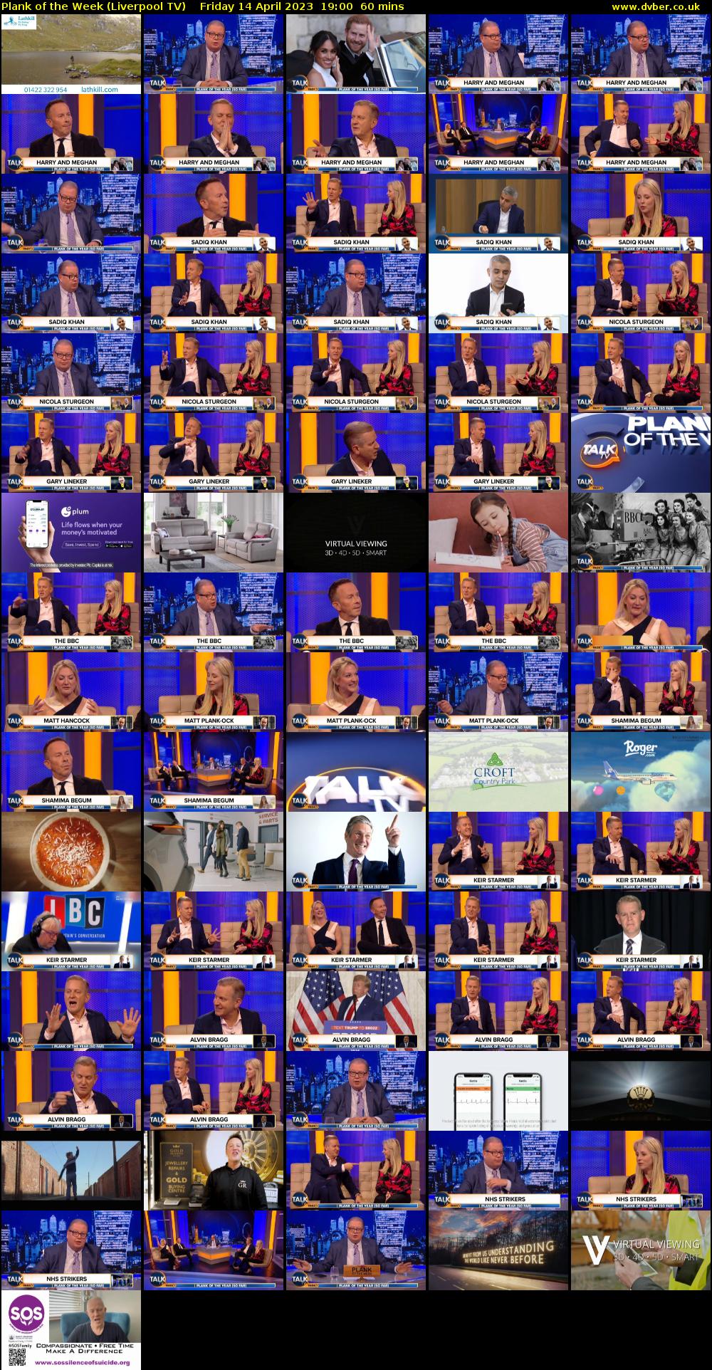 Plank of the Week (Liverpool TV) Friday 14 April 2023 19:00 - 20:00