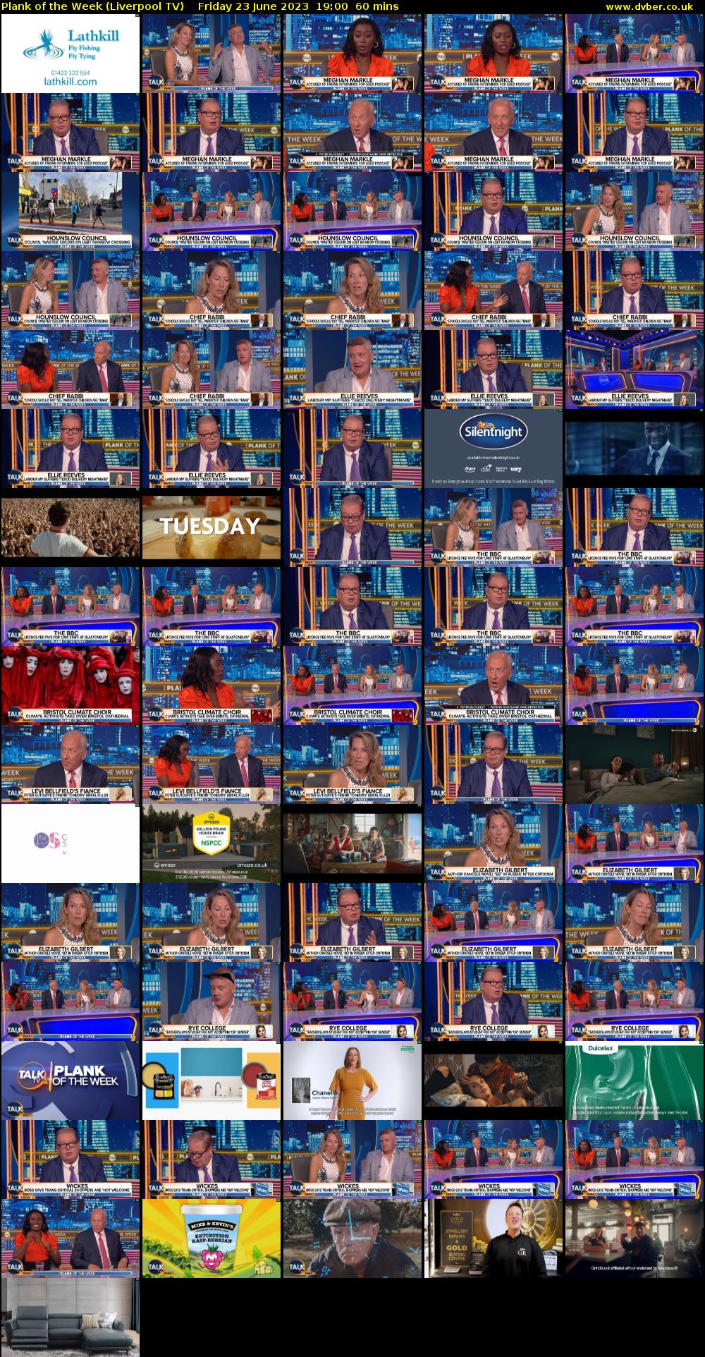 Plank of the Week (Liverpool TV) Friday 23 June 2023 19:00 - 20:00