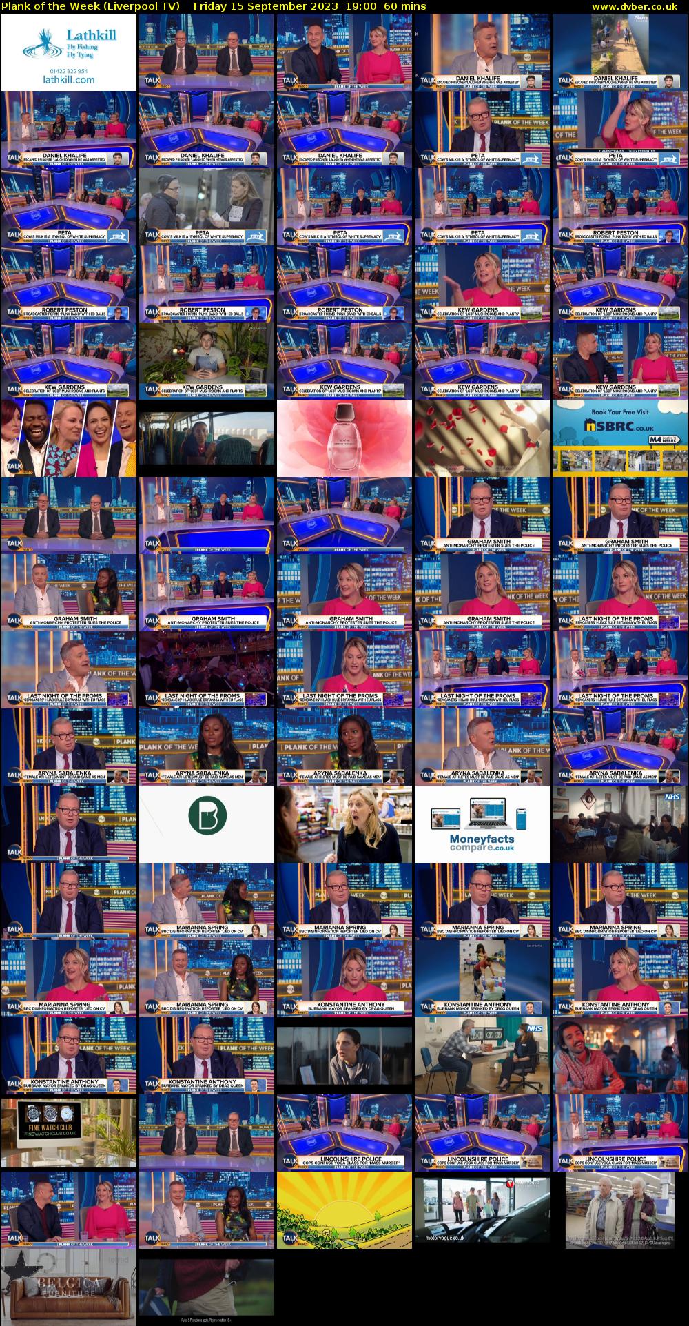 Plank of the Week (Liverpool TV) Friday 15 September 2023 19:00 - 20:00