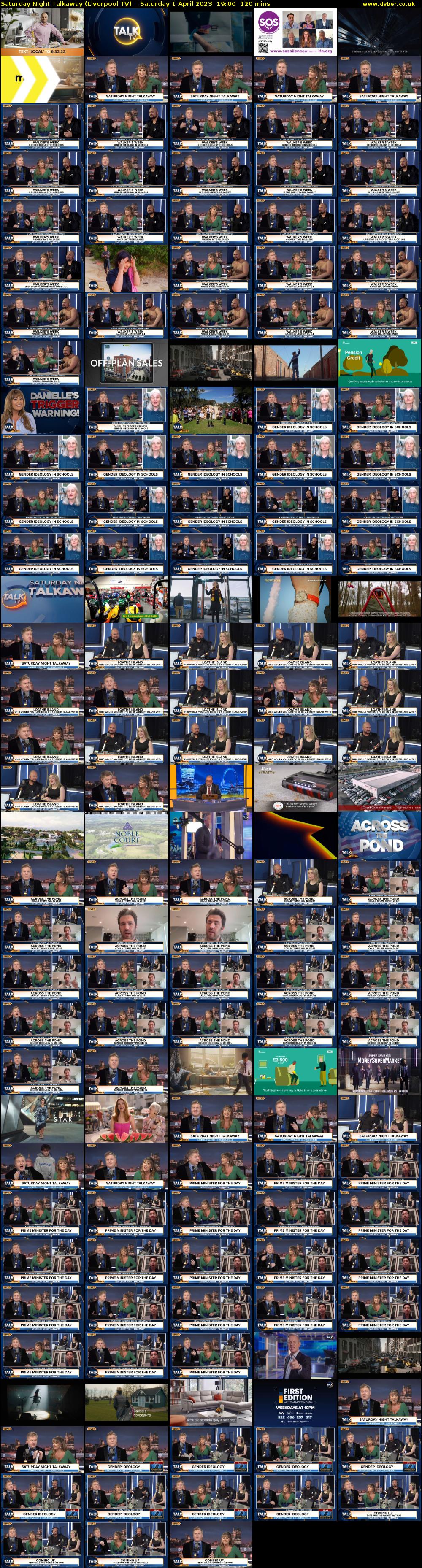 Saturday Night Talkaway (Liverpool TV) Saturday 1 April 2023 19:00 - 21:00