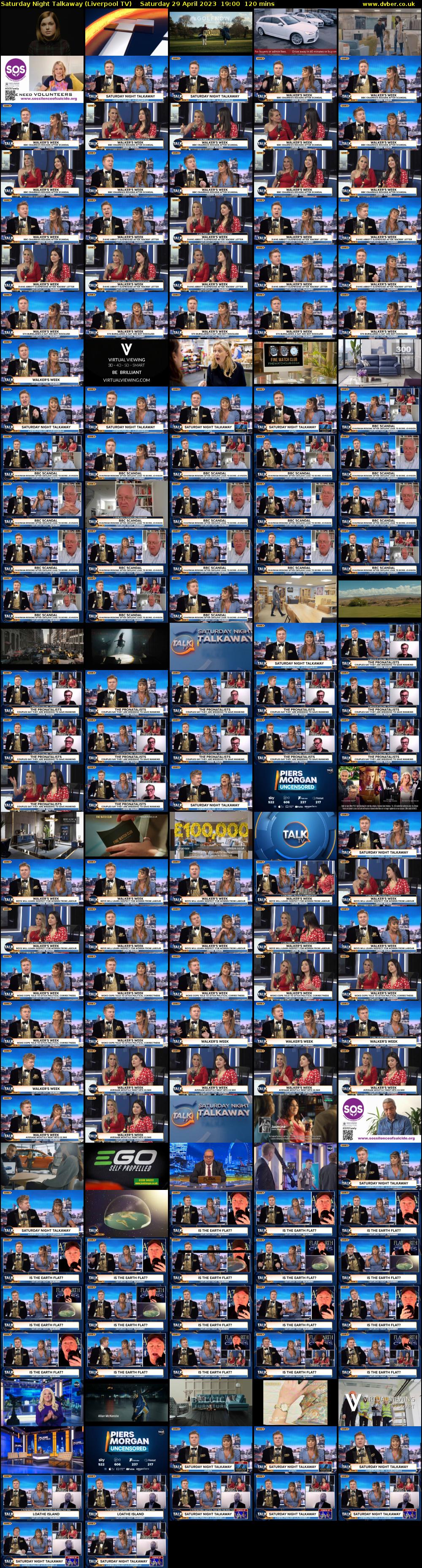 Saturday Night Talkaway (Liverpool TV) Saturday 29 April 2023 19:00 - 21:00