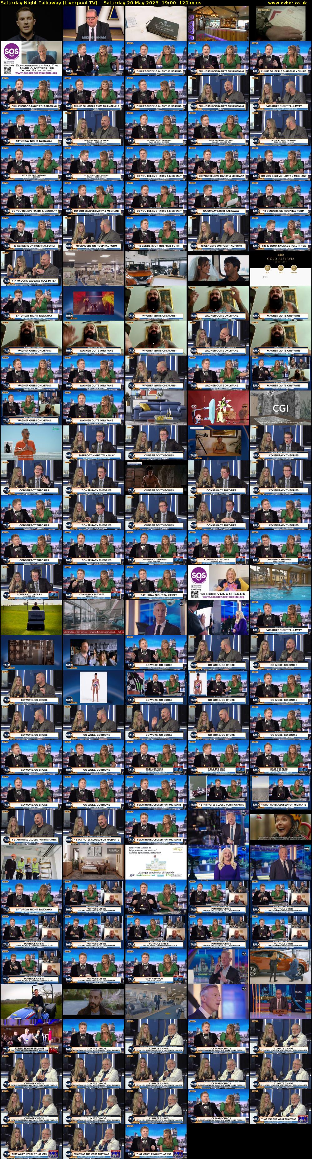 Saturday Night Talkaway (Liverpool TV) Saturday 20 May 2023 19:00 - 21:00