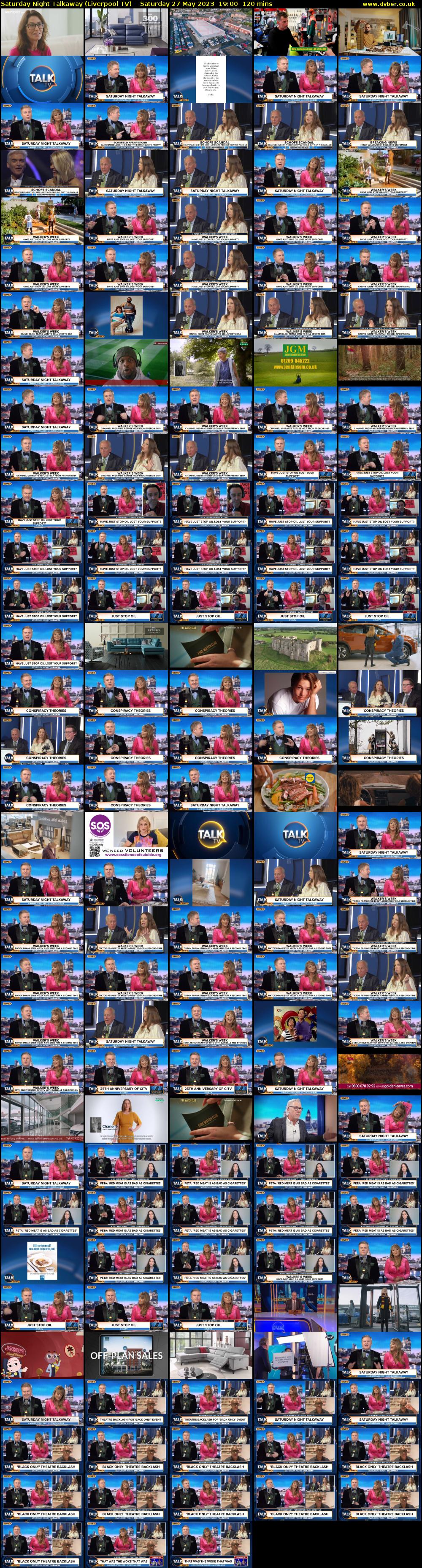 Saturday Night Talkaway (Liverpool TV) Saturday 27 May 2023 19:00 - 21:00