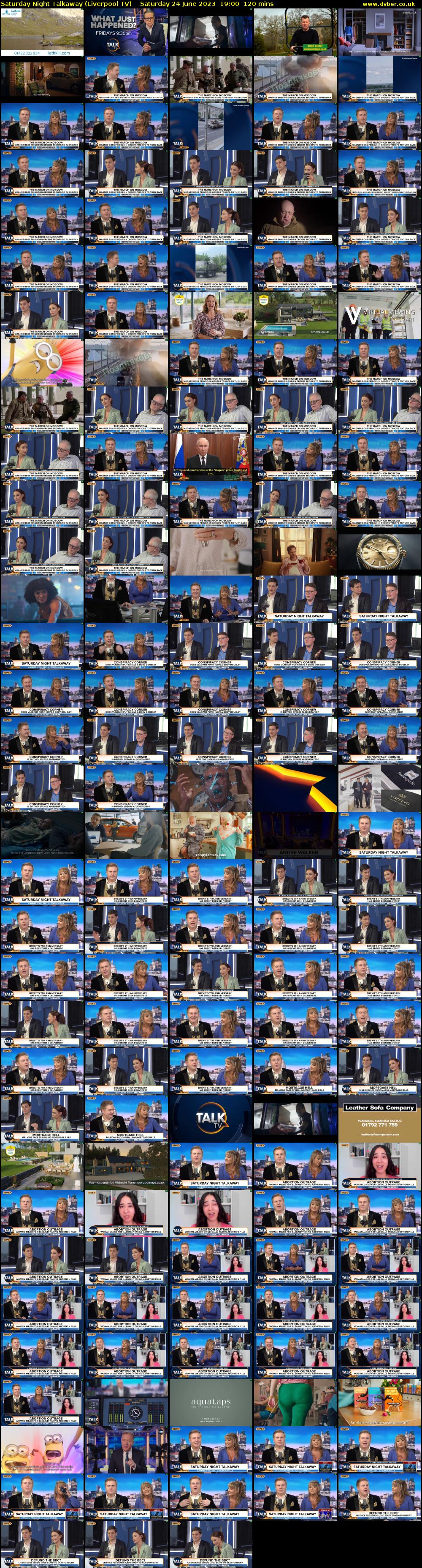 Saturday Night Talkaway (Liverpool TV) Saturday 24 June 2023 19:00 - 21:00