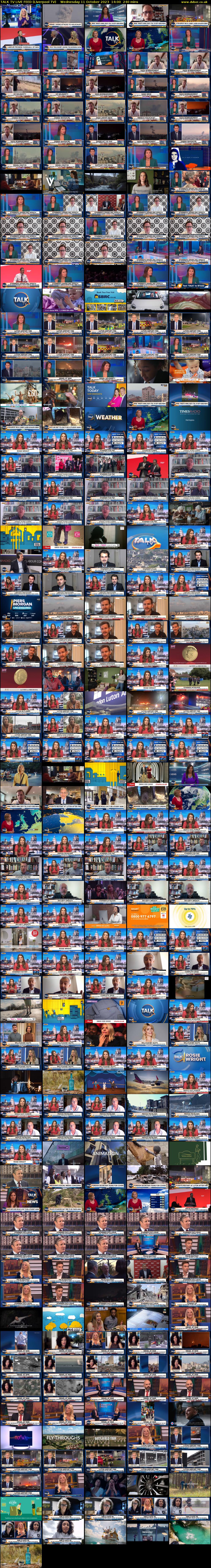 TALK TV LIVE FEED (Liverpool TV) Wednesday 11 October 2023 14:00 - 18:00