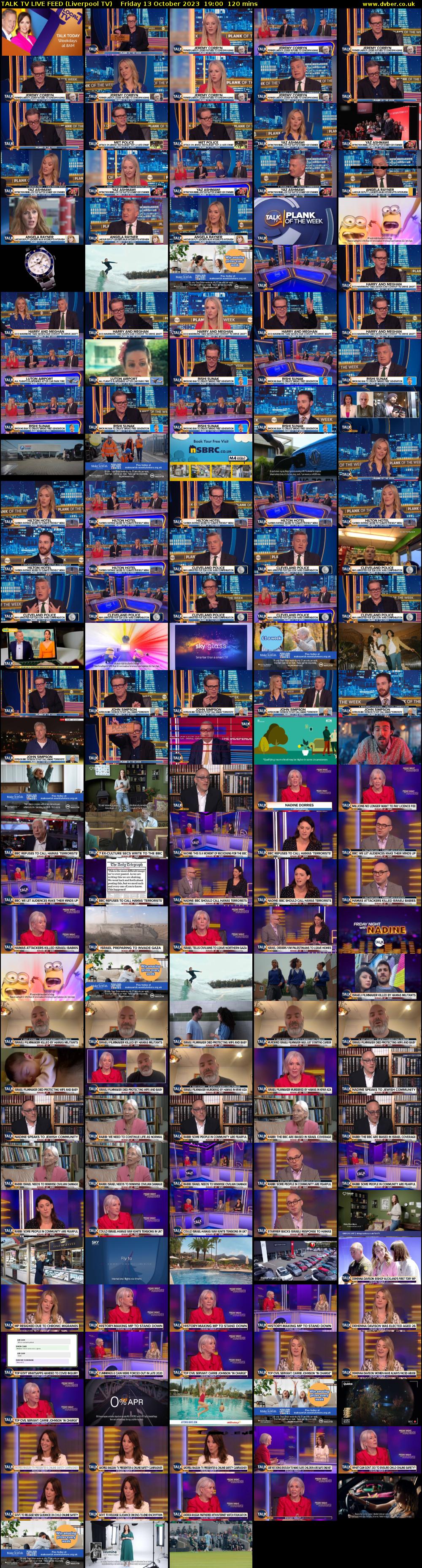 TALK TV LIVE FEED (Liverpool TV) Friday 13 October 2023 19:00 - 21:00