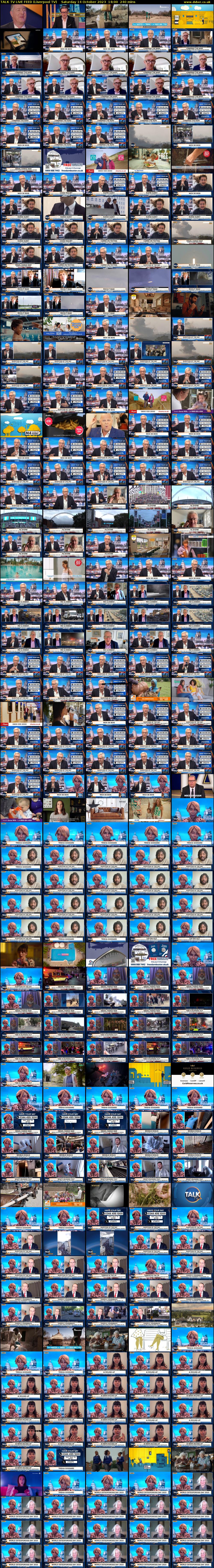 TALK TV LIVE FEED (Liverpool TV) Saturday 14 October 2023 14:00 - 18:00