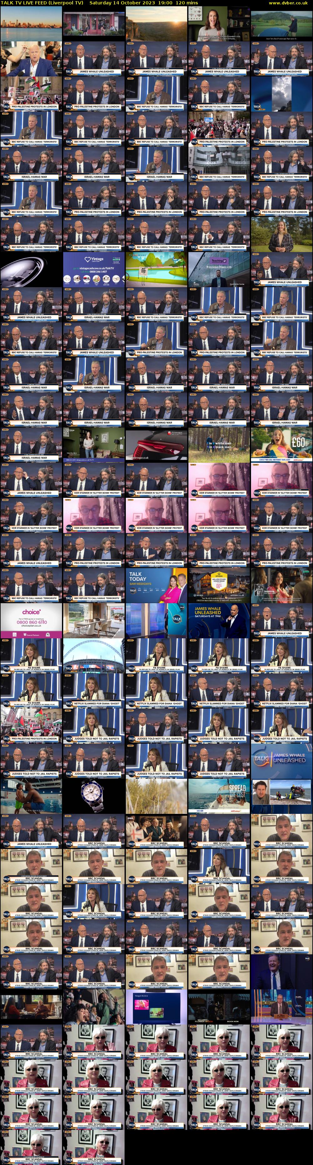 TALK TV LIVE FEED (Liverpool TV) Saturday 14 October 2023 19:00 - 21:00