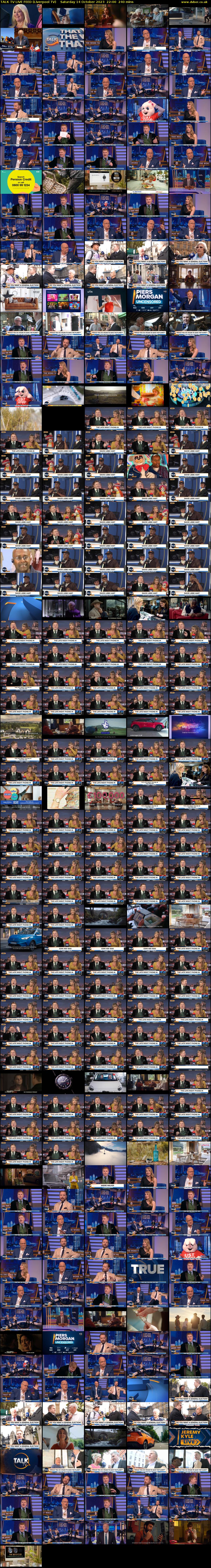 TALK TV LIVE FEED (Liverpool TV) Saturday 14 October 2023 22:00 - 02:00