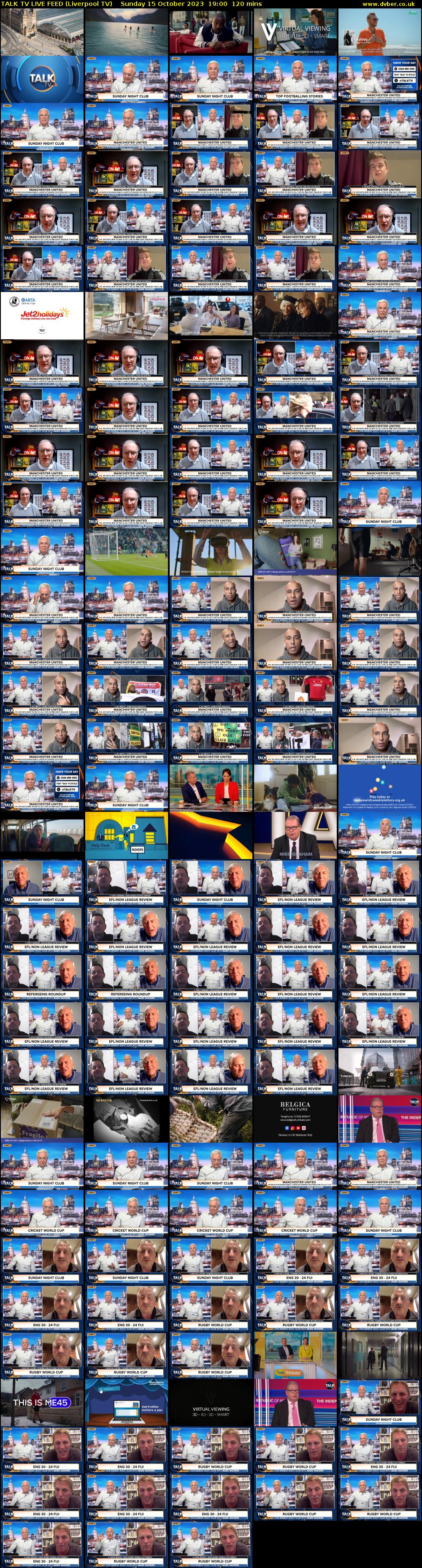 TALK TV LIVE FEED (Liverpool TV) Sunday 15 October 2023 19:00 - 21:00