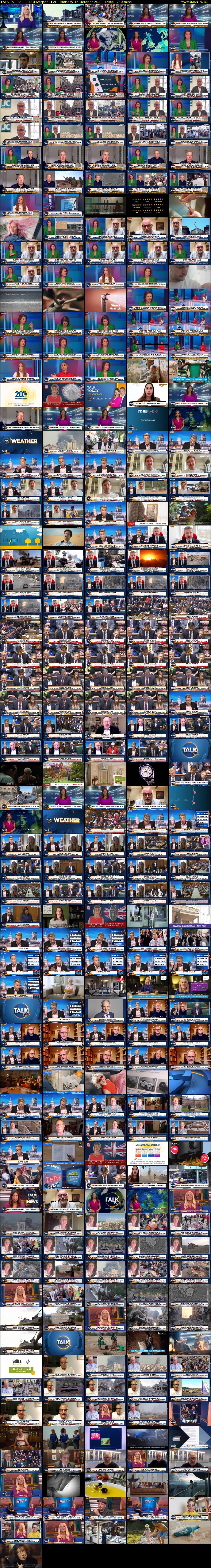 TALK TV LIVE FEED (Liverpool TV) Monday 16 October 2023 14:00 - 18:00