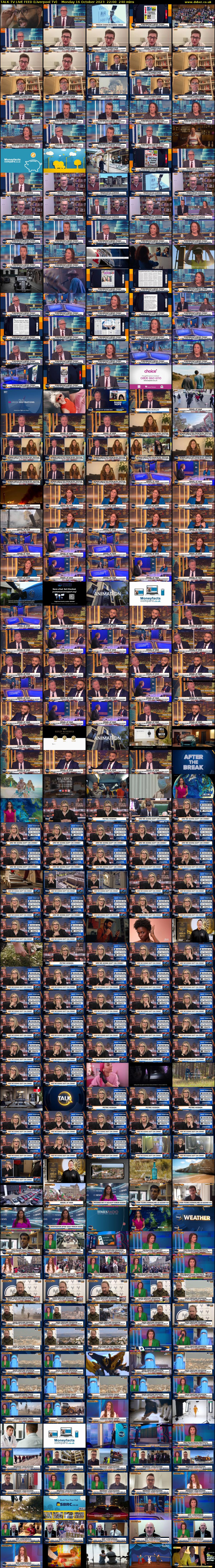 TALK TV LIVE FEED (Liverpool TV) Monday 16 October 2023 22:00 - 02:00