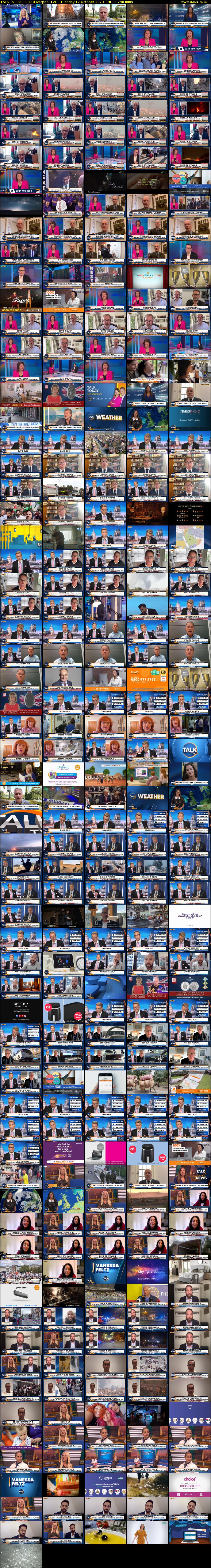 TALK TV LIVE FEED (Liverpool TV) Tuesday 17 October 2023 14:00 - 18:00