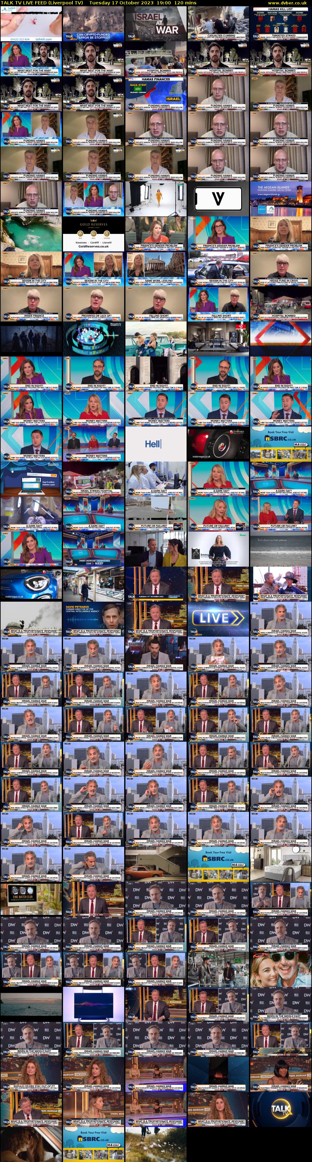 TALK TV LIVE FEED (Liverpool TV) Tuesday 17 October 2023 19:00 - 21:00