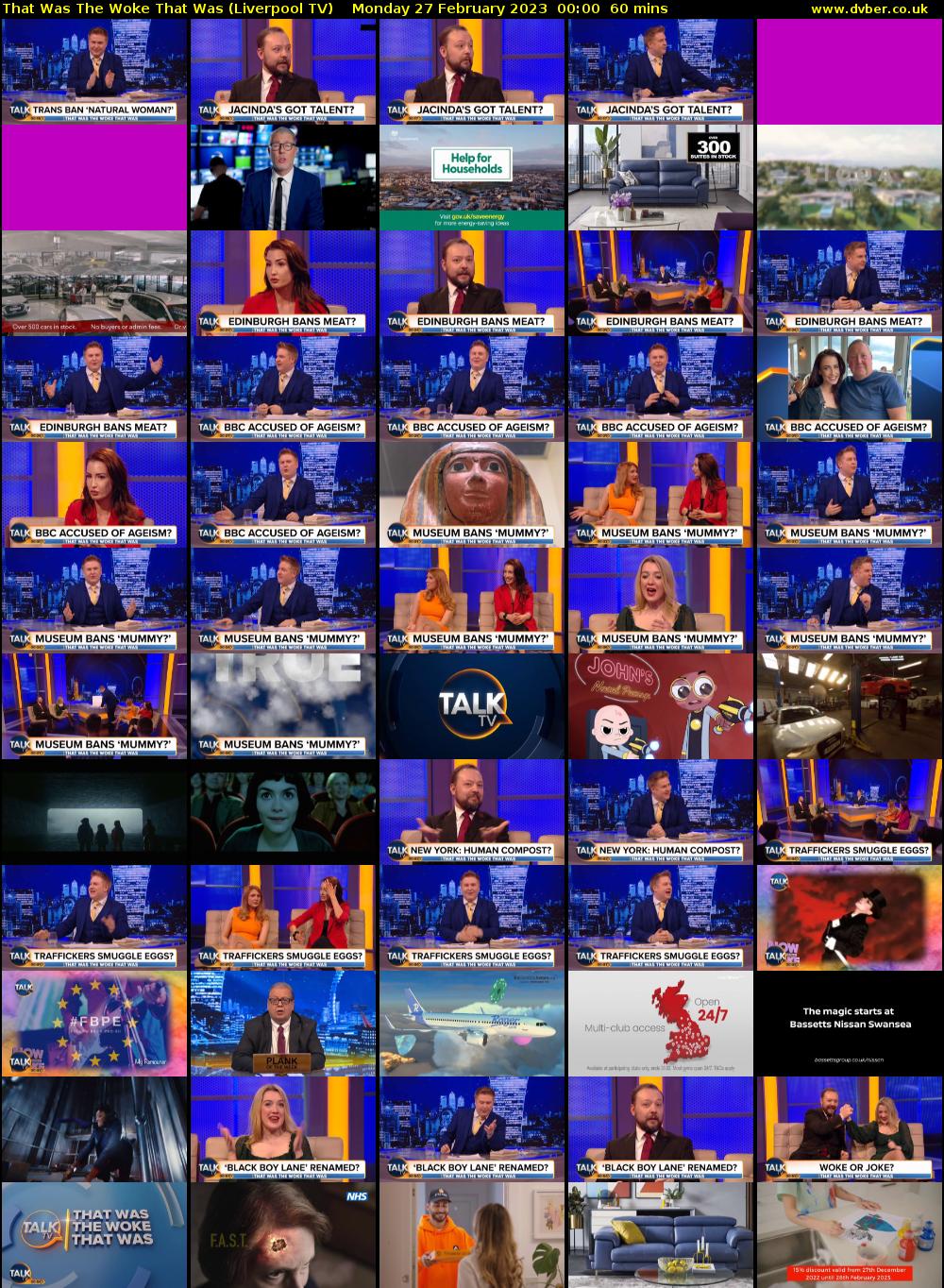 That Was The Woke That Was (Liverpool TV) Monday 27 February 2023 00:00 - 01:00