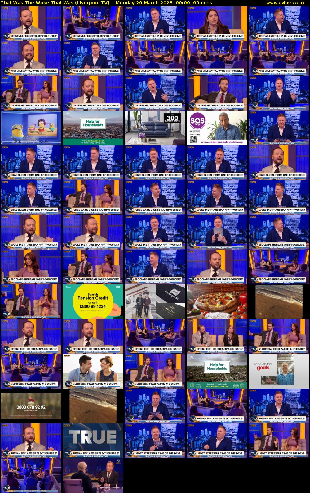 That Was The Woke That Was (Liverpool TV) Monday 20 March 2023 00:00 - 01:00