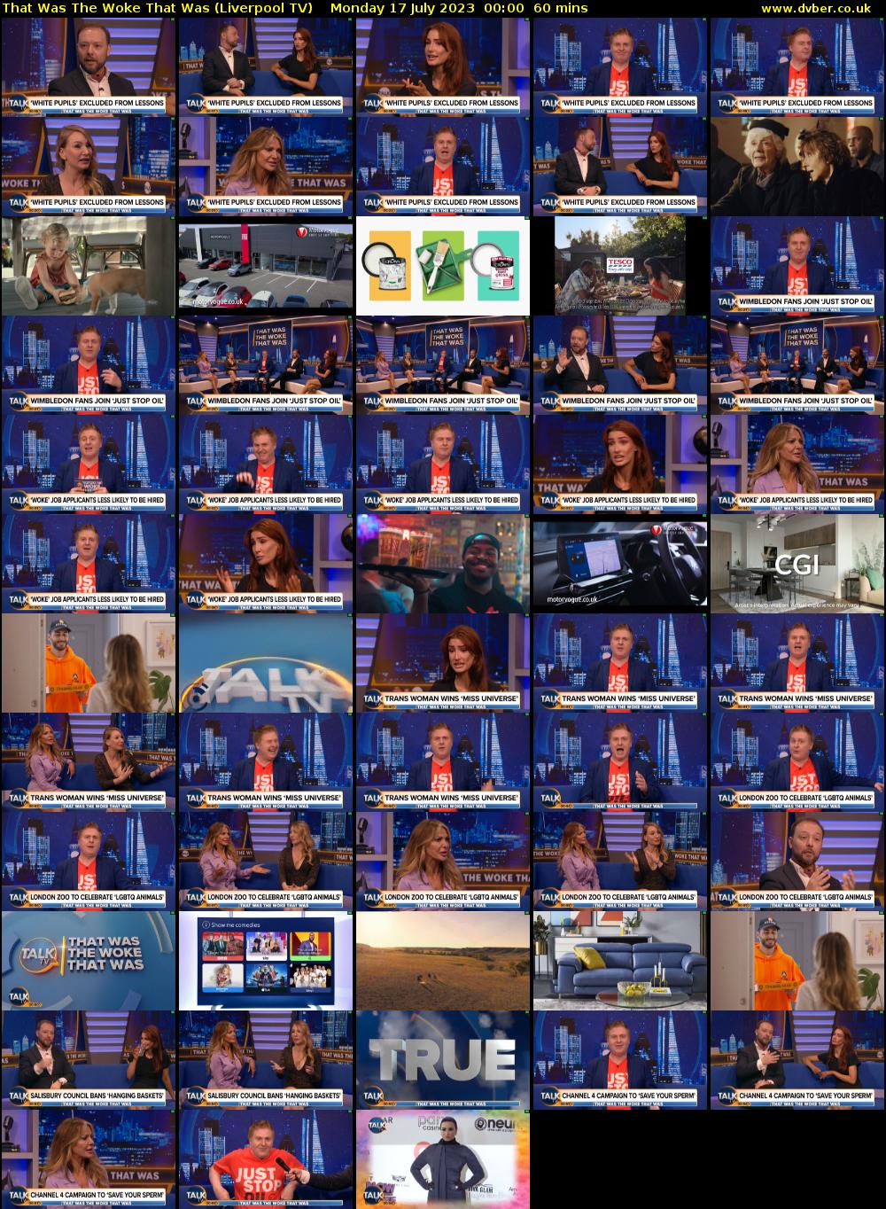 That Was The Woke That Was (Liverpool TV) Monday 17 July 2023 00:00 - 01:00