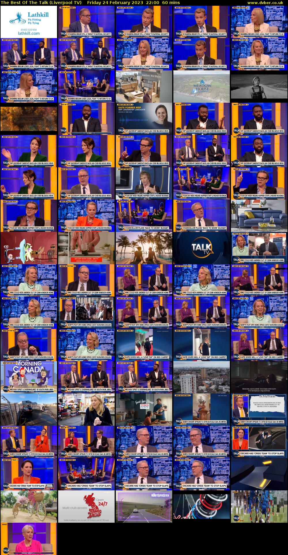 The Best Of The Talk (Liverpool TV) Friday 24 February 2023 22:00 - 23:00