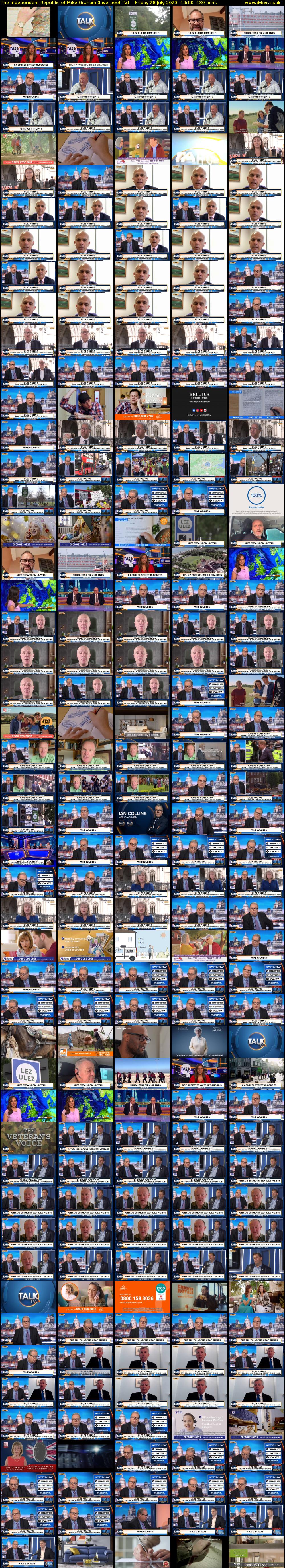 The Independent Republic of Mike Graham (Liverpool TV) Friday 28 July 2023 10:00 - 13:00