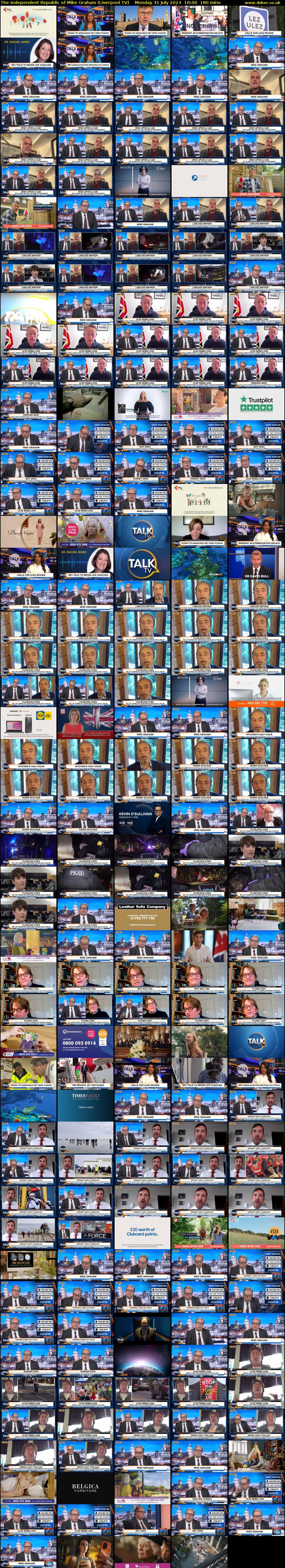 The Independent Republic of Mike Graham (Liverpool TV) Monday 31 July 2023 10:00 - 13:00