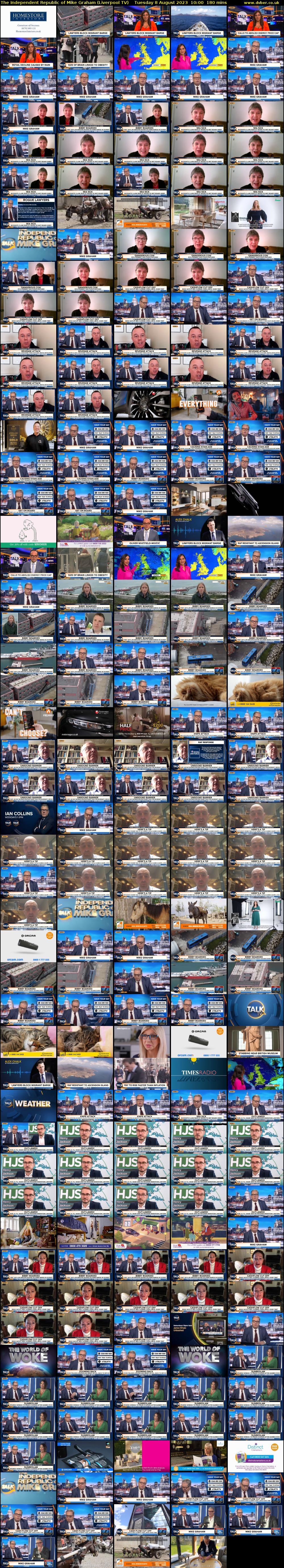 The Independent Republic of Mike Graham (Liverpool TV) Tuesday 8 August 2023 10:00 - 13:00