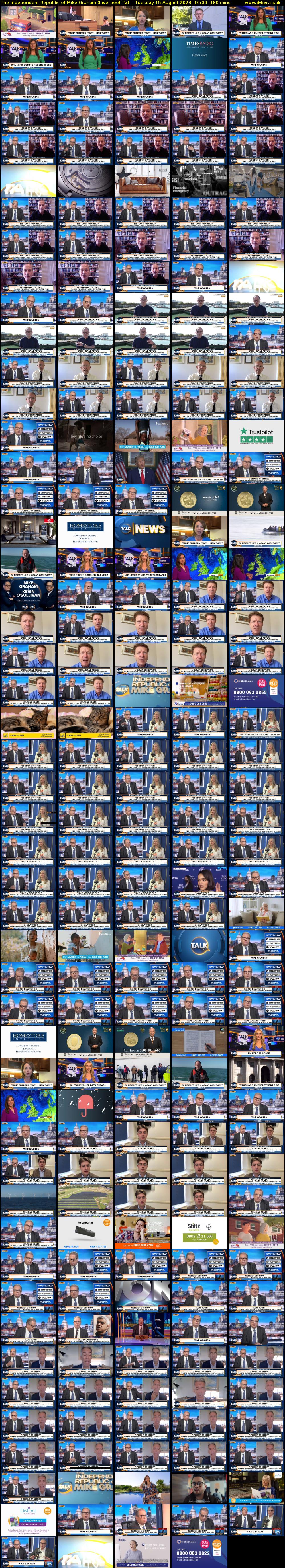 The Independent Republic of Mike Graham (Liverpool TV) Tuesday 15 August 2023 10:00 - 13:00