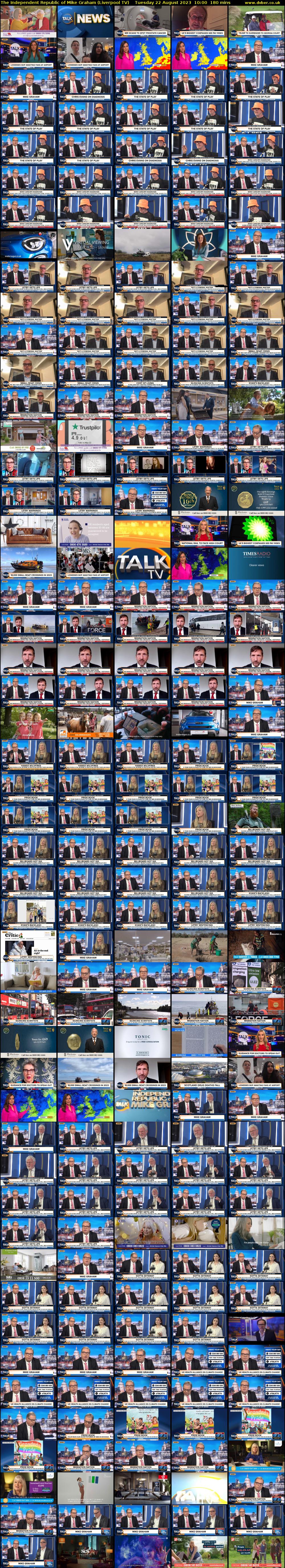 The Independent Republic of Mike Graham (Liverpool TV) Tuesday 22 August 2023 10:00 - 13:00
