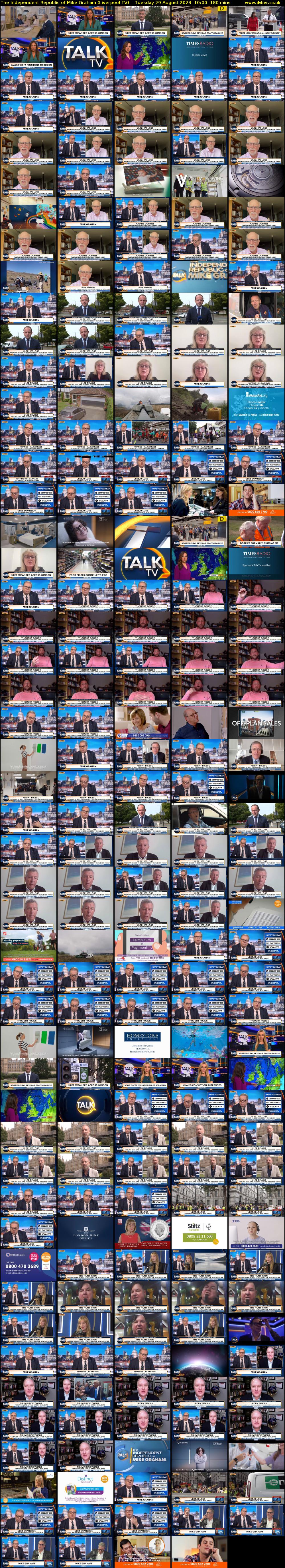The Independent Republic of Mike Graham (Liverpool TV) Tuesday 29 August 2023 10:00 - 13:00