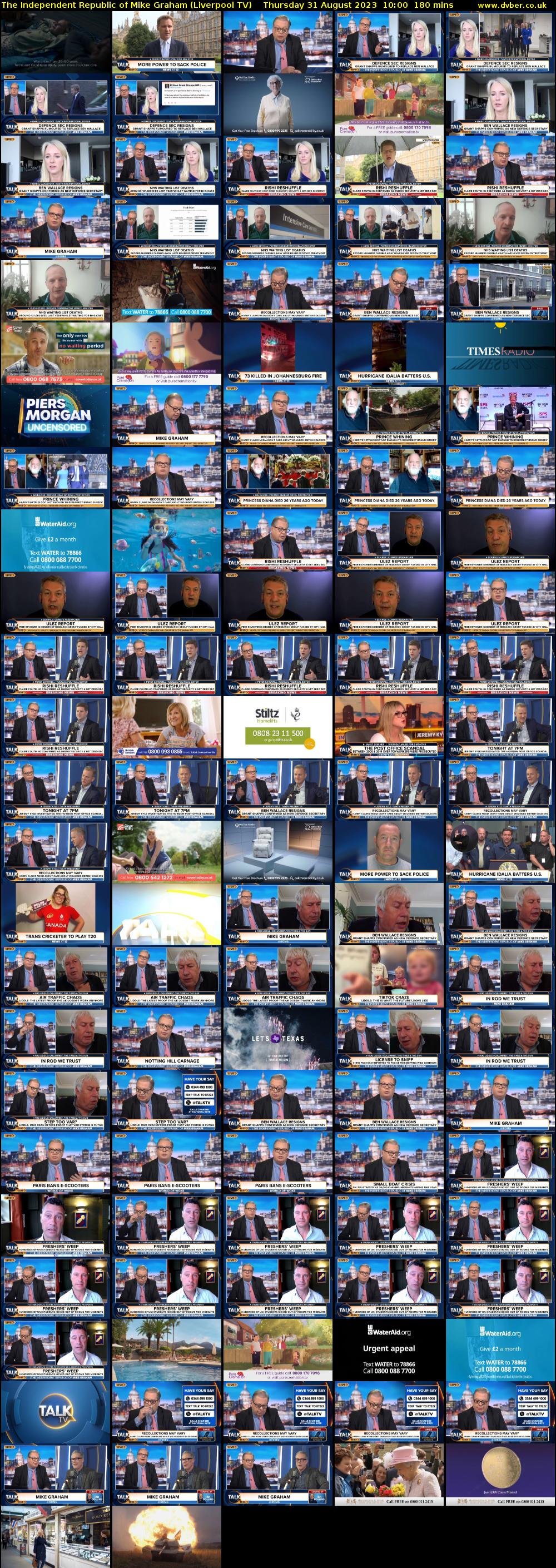 The Independent Republic of Mike Graham (Liverpool TV) Thursday 31 August 2023 10:00 - 13:00